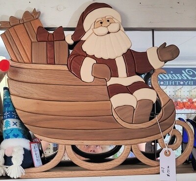 &quot;Santa&quot; Intarsia - Gary Harvath