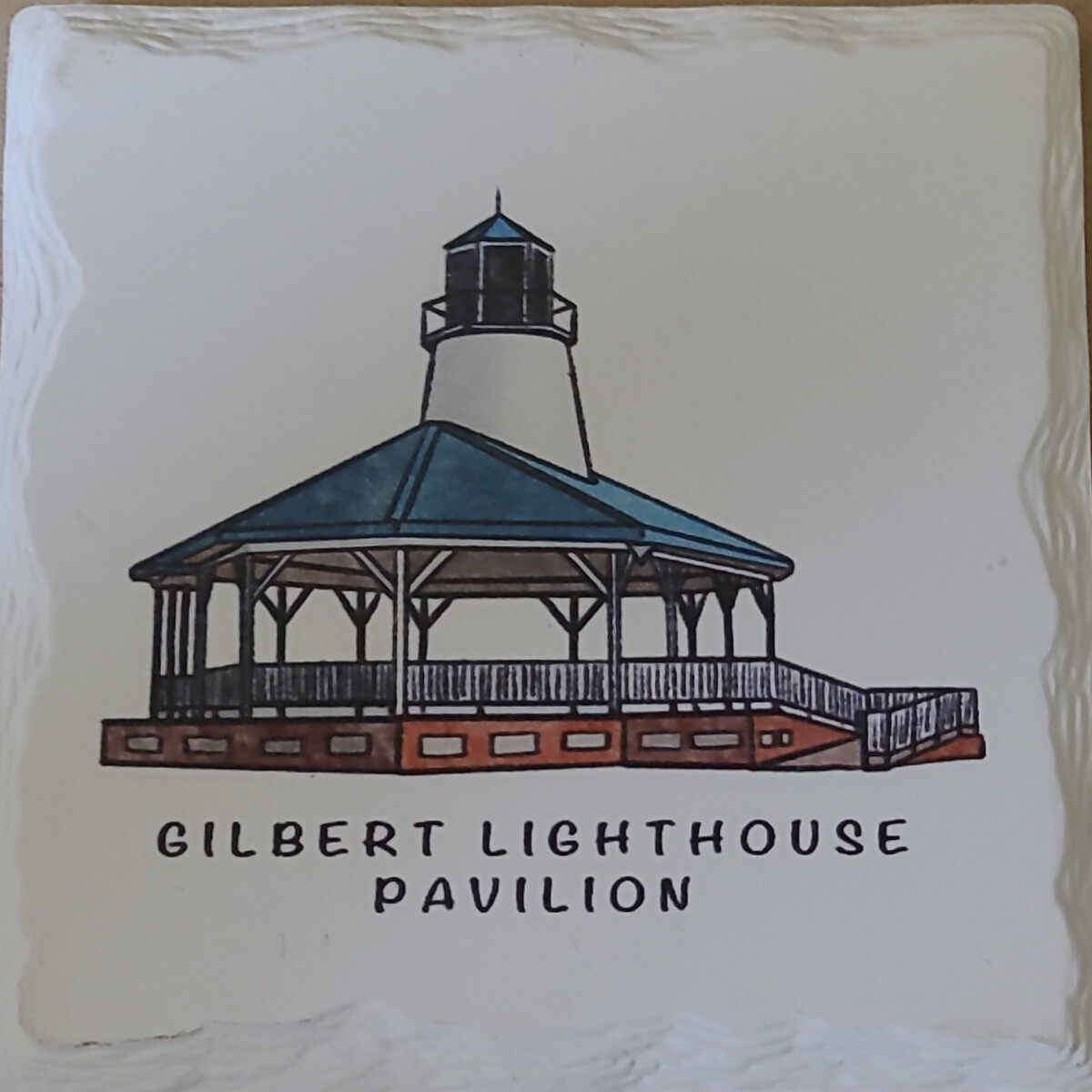 Gilbert Lighthouse Pavilion Coaster