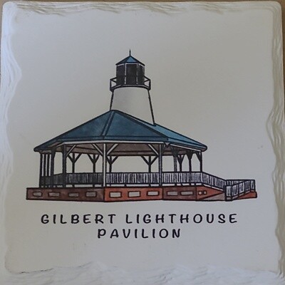 Gilbert Lighthouse Pavilion Coaster