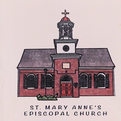 St. Mary Anne&#39;s Episcopal Church Coaster