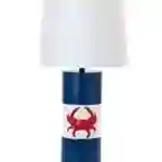 Red, White & Blue Crab Lamp