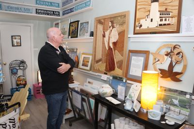 Governor Hogan visiting  "The Knock"