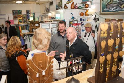 Governor Hogan visiting Governor Hogan visiting