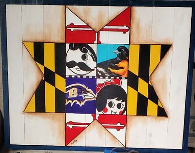 Maryland painting by D. J. Kelly No Shipping
