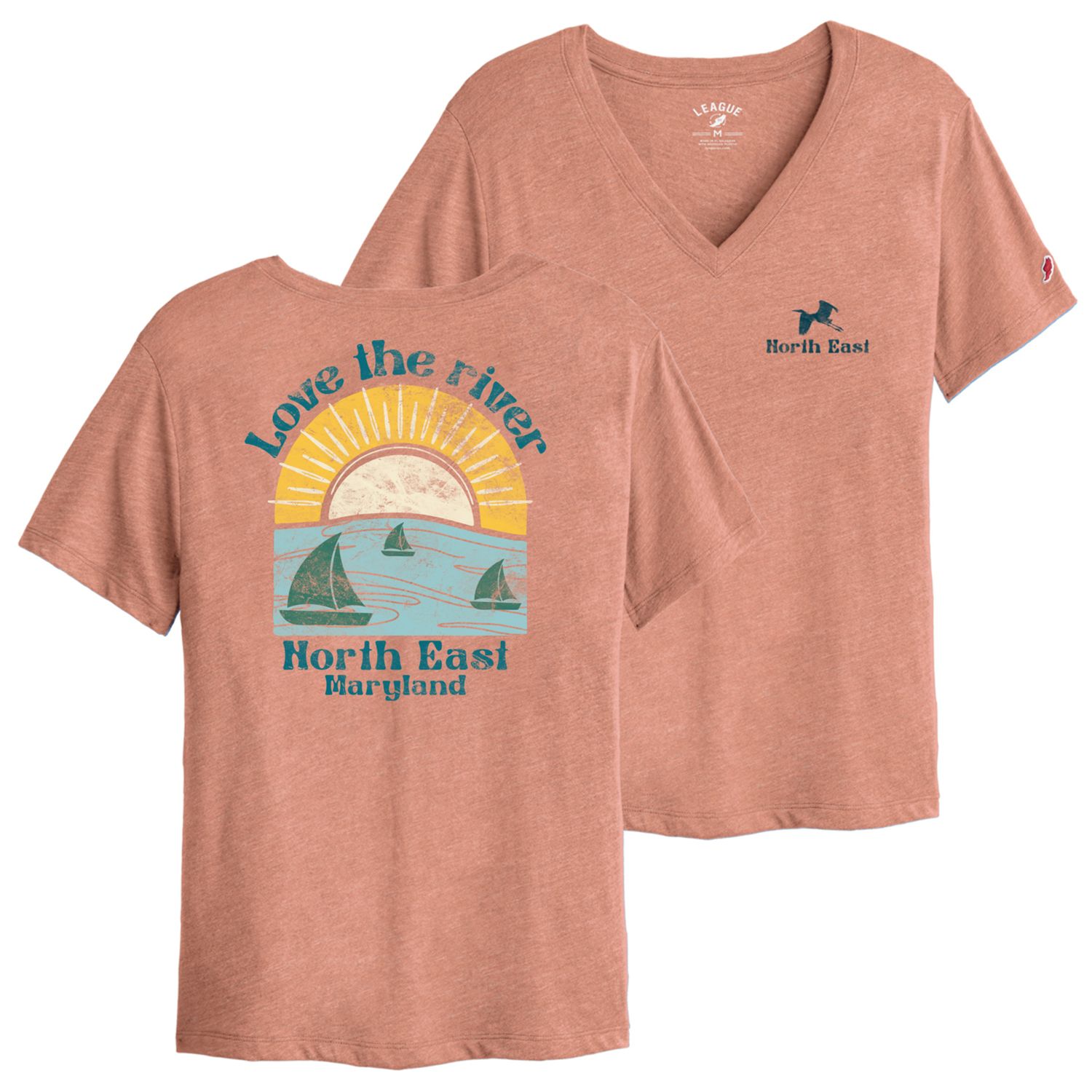 V Neck - Love the River Tee
