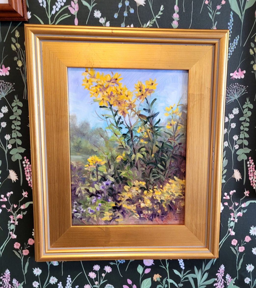 Spring in the Air Watercolor by Janet Dixon - North East, MD