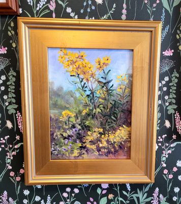 Spring in the Air Watercolor by Janet Dixon - North East, MD