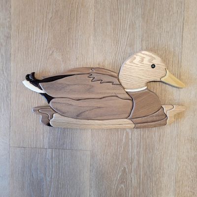 &quot;Mallard&quot; Intarsia - Gary Harvath
