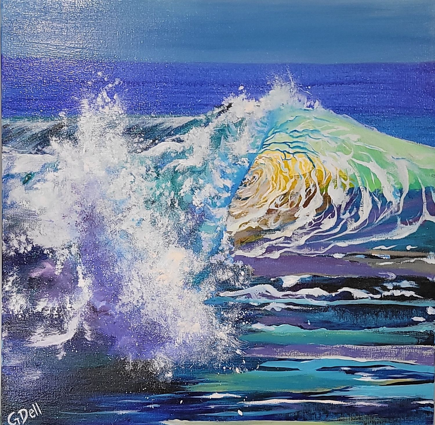 Abstract Seascape - Gina Dell - North East, MD