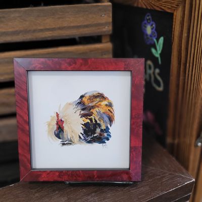 Watercolor Chicken - Paulette Smyth - Havre de Grace, PA