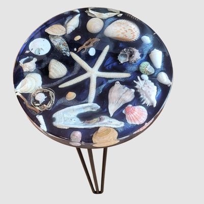 Seashell Table by Peggy Hill - North East, MD
