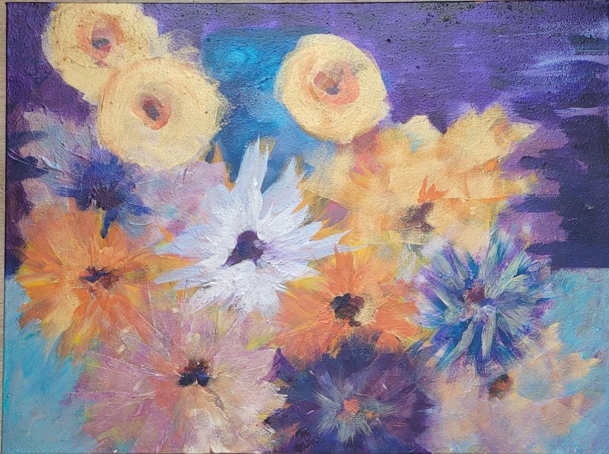 &quot;Soft Flowers&quot; Paulette Smyth Haver de Grace, Md
