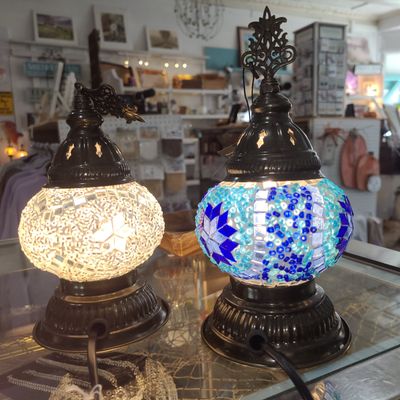 Turkish Mosaic Globe Lanterns - Small Size