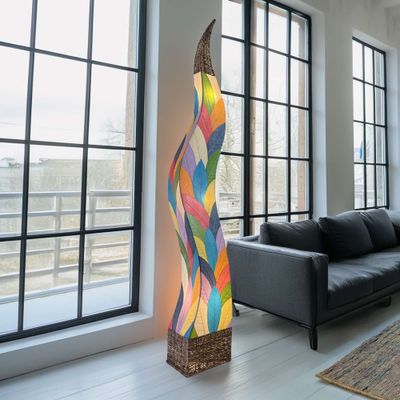 Eangee Flame Giant Floor Lamp