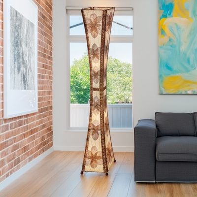 Eangee Giant Hourglass Floor Lamp
