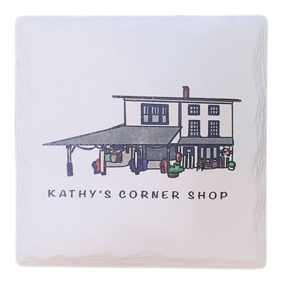 Kathy's Corner Shop Coaster