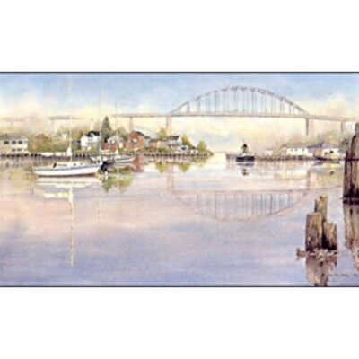 "Canal Town" Numbered & Signed Giclee Print "Canal Town" Numbered & Signed Giclee Print