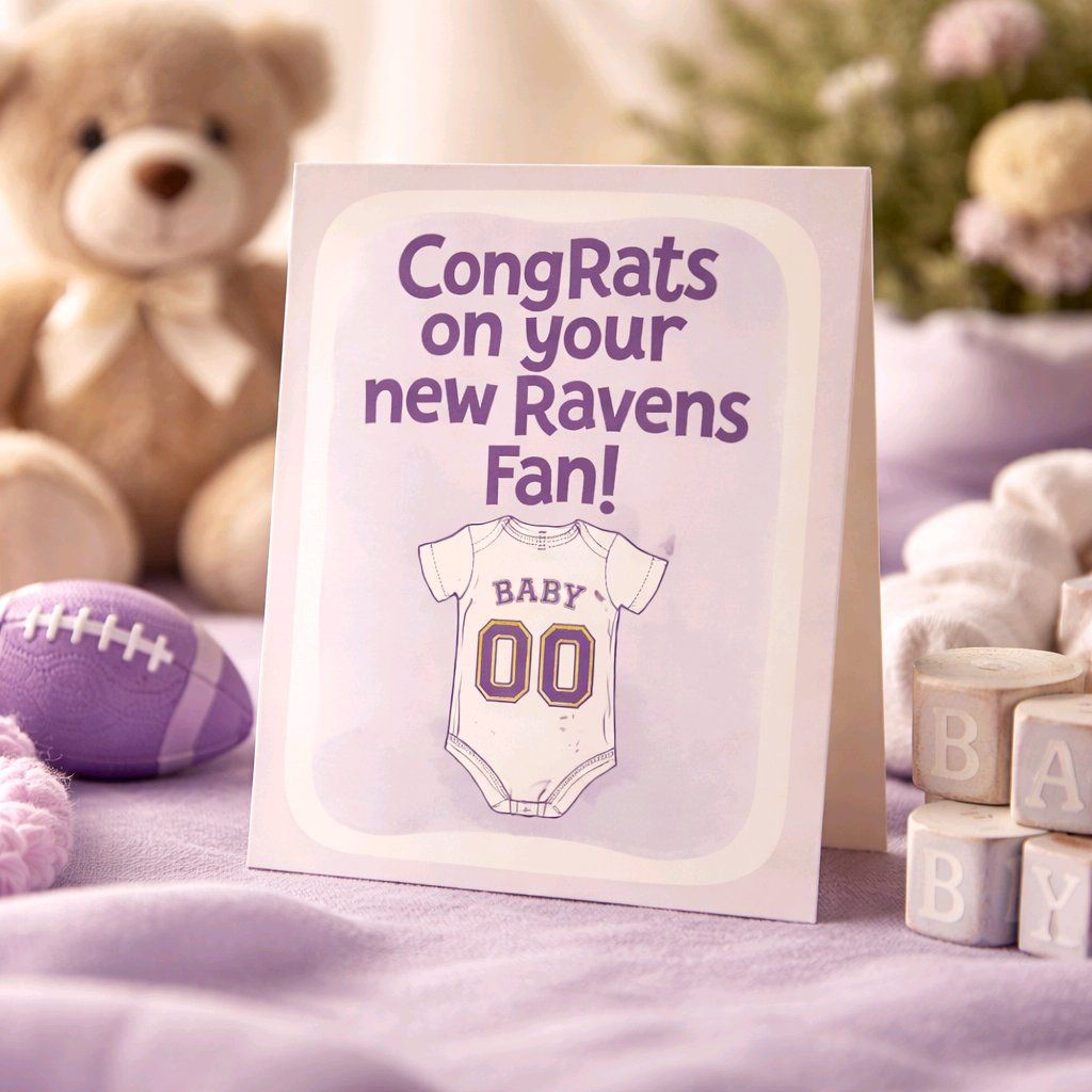 Congratulations on New Ravens' Fan Baby