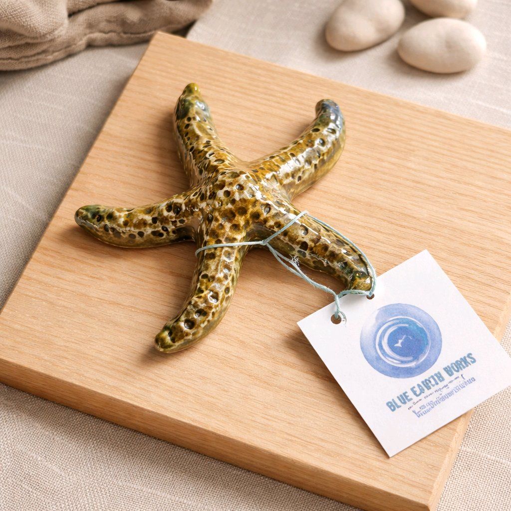Pottery Starfish Handmade by Perryville Couple Pottery Starfish Handmade by Perryville Couple
