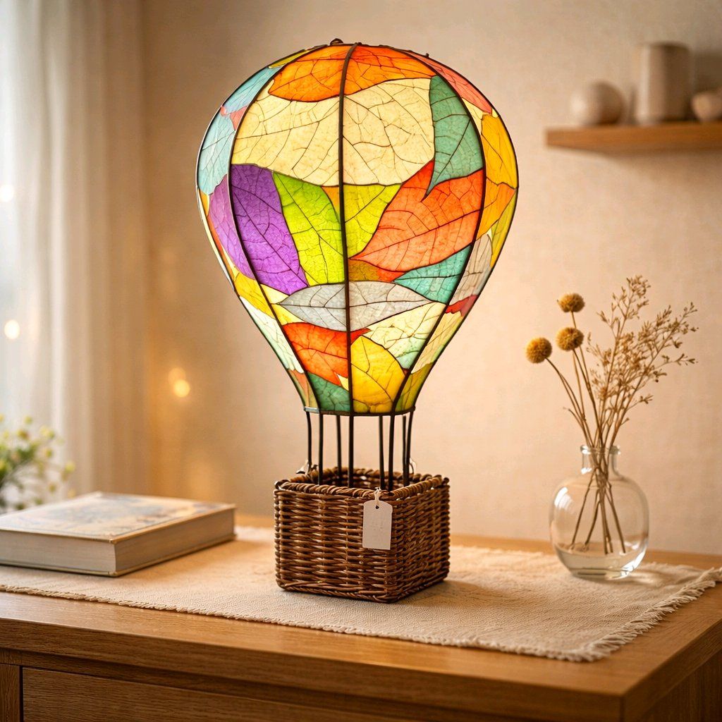 Air Balloon Leaf Lamp by Eangee