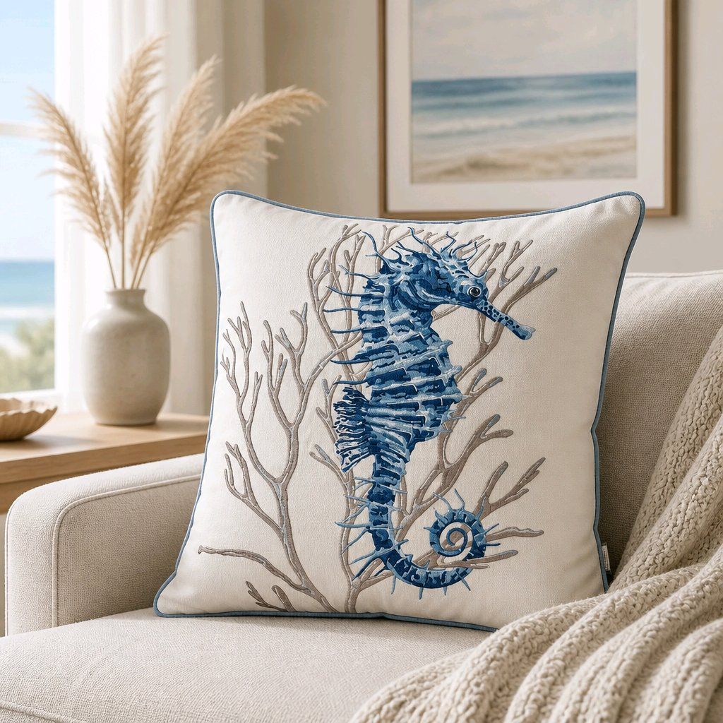 Seahorse Pillow Seahorse Pillow