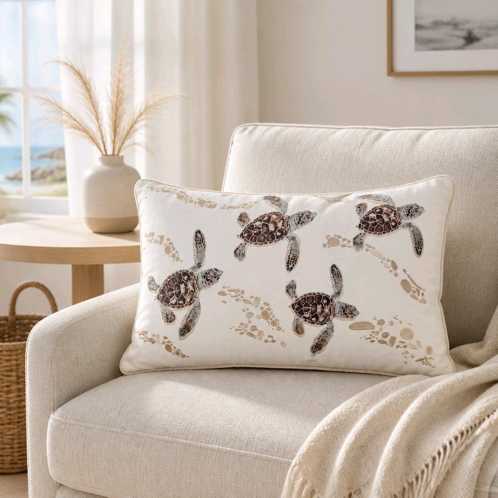 Sea Turtle Pillow Sea Turtle Pillow