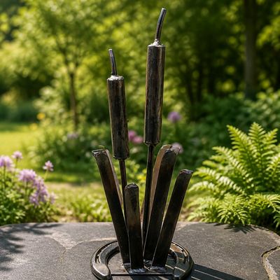 Hand-Forged Cat Tails by Rich McClure