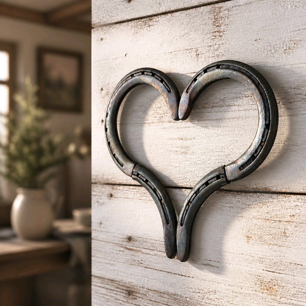 Hand-Forged Heart Wall Decoration by Rich McClure Hand-Forged Heart Wall Decoration by Rich McClure