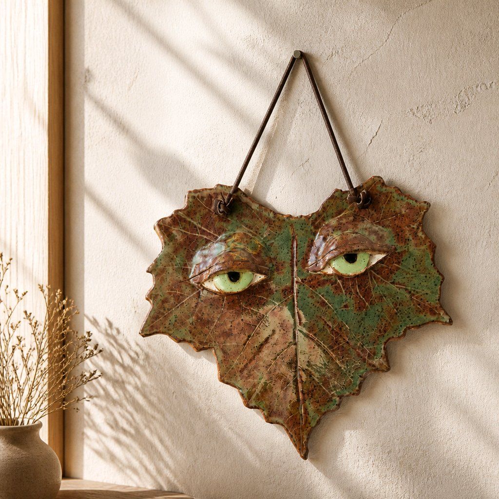 Ann Bates "Green Man" wall decoration Ann Bates "Green Man" wall decoration