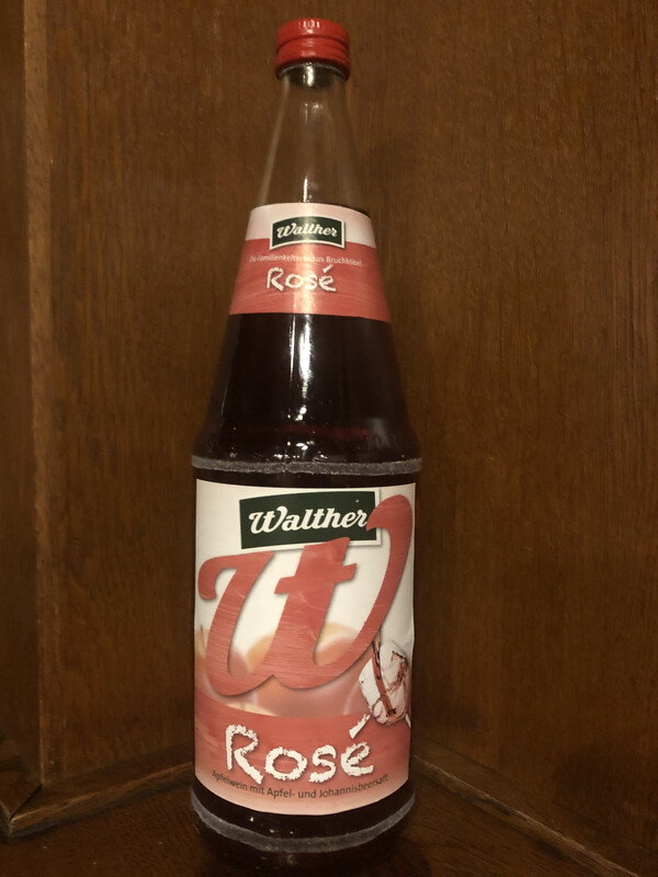Apfelwein Rosé 1l