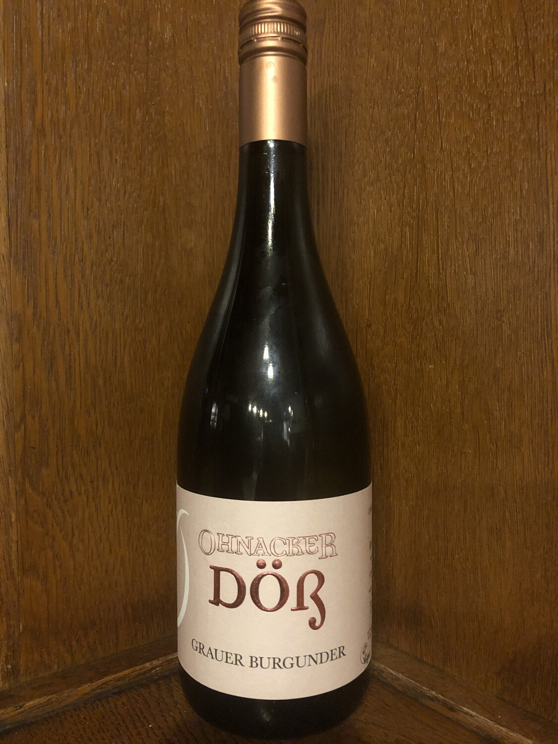 Flasche Grauer Burgunder 0,7l