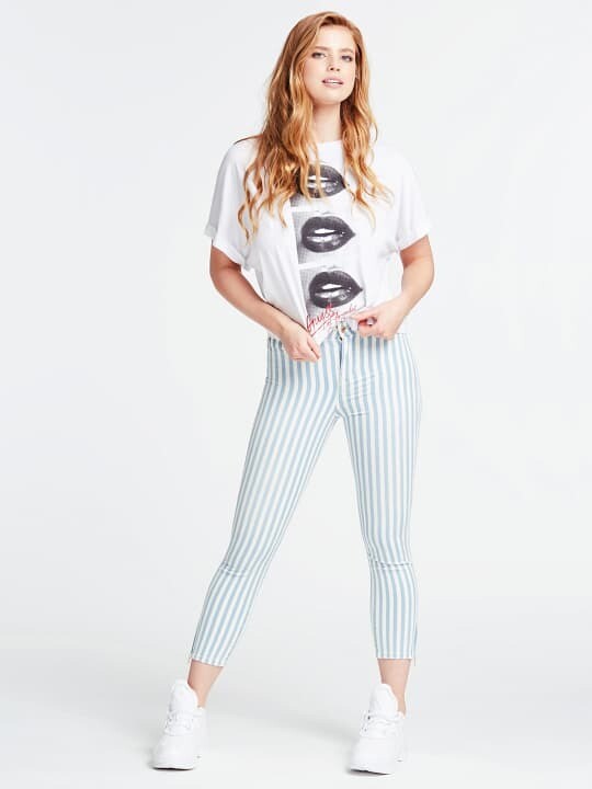 pantalone 5 tasche guess