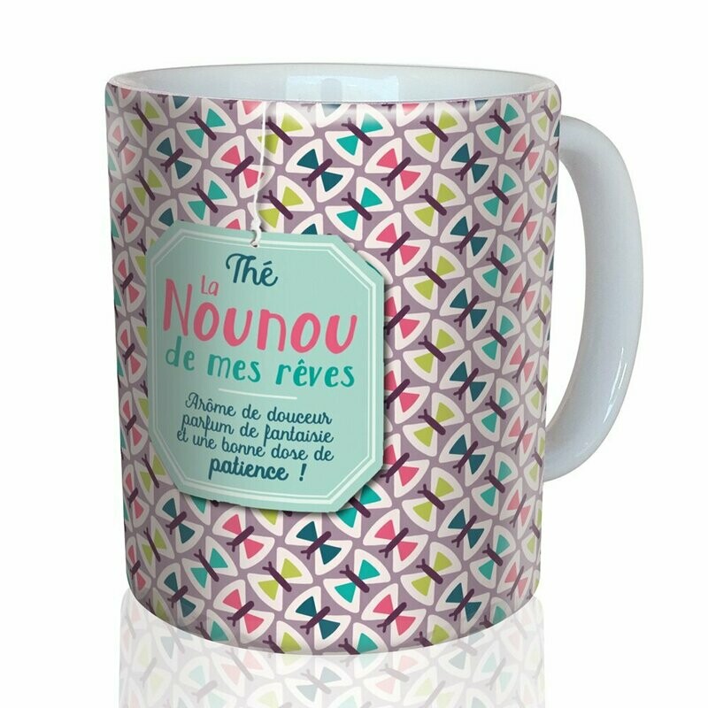 Mug "Thé la Nounou de mes rêves"