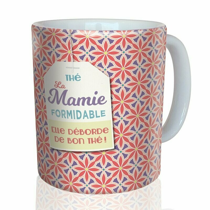 Mug "Thé la Mamie formidable"