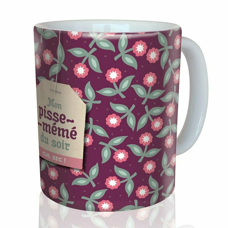Mug "Mon pisse-mémé du soir"