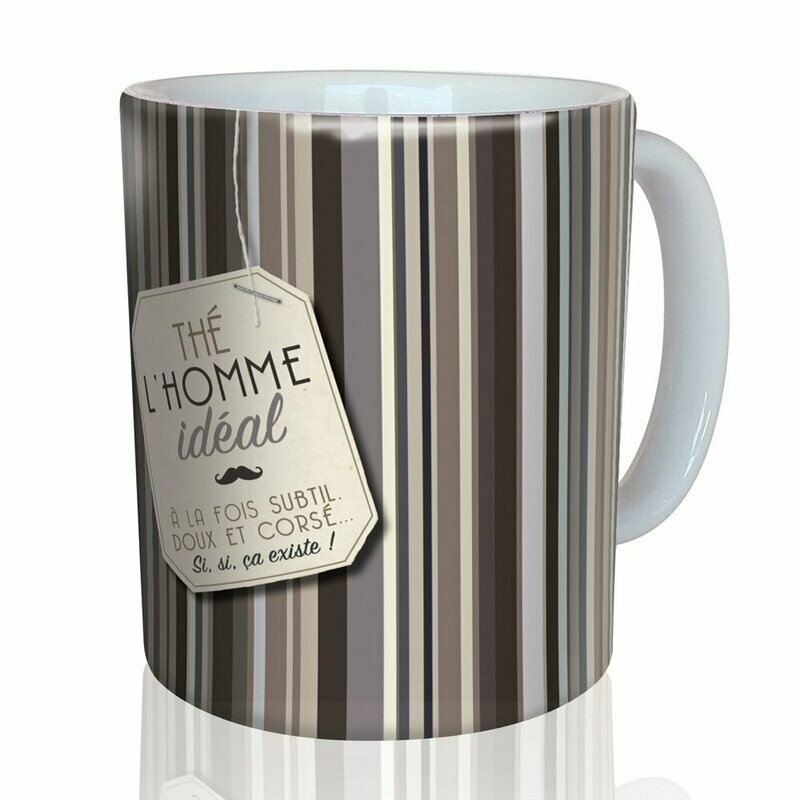 Mug "Thé l'homme idéal"