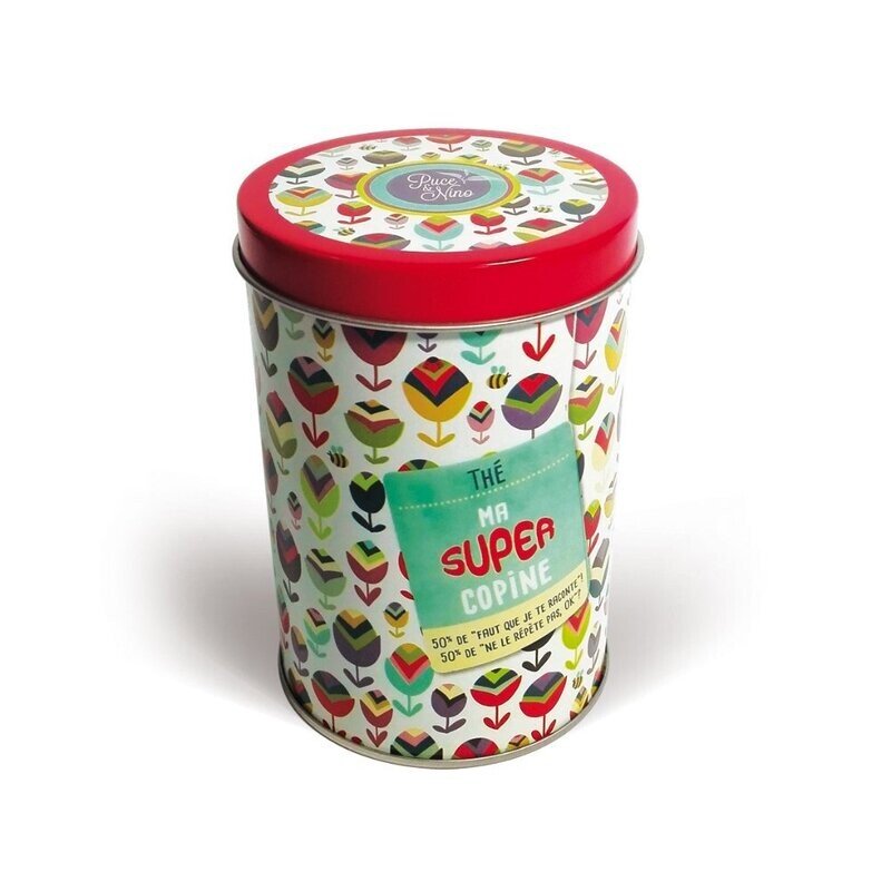 Boîte de thé  "Ma super copine"