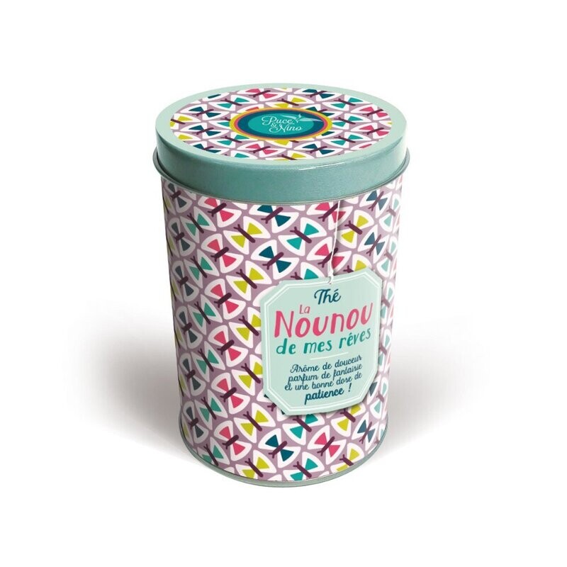Boîte de thé "La Nounou de mes rêves"