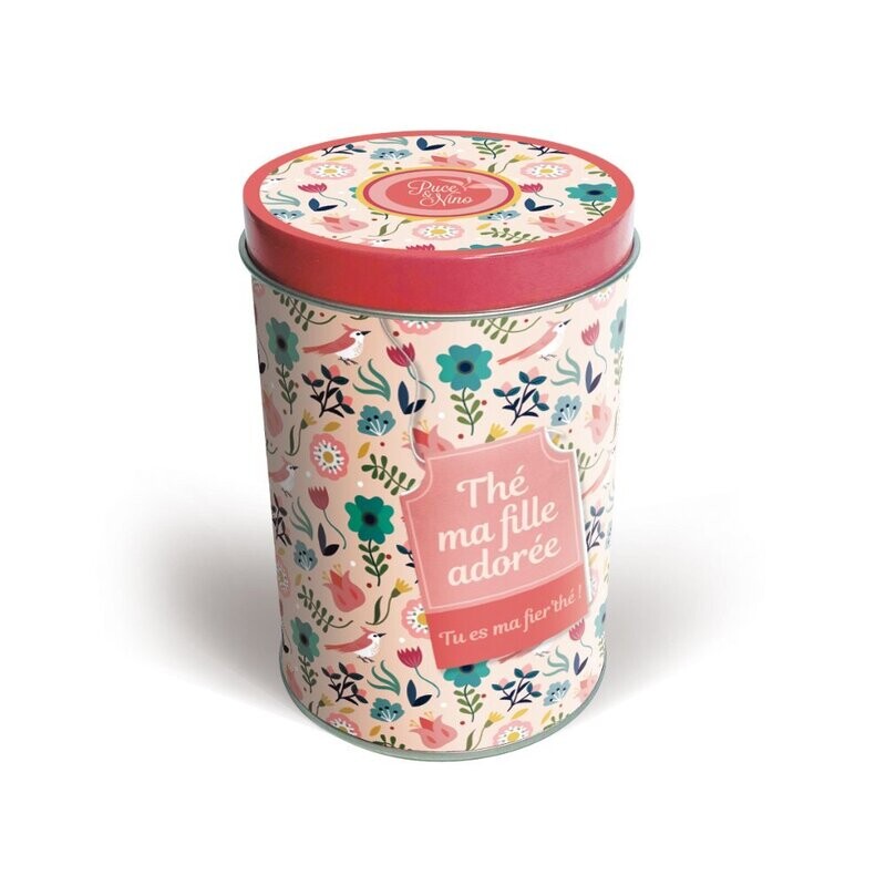 Boîte de thé "Ma fille adorée"