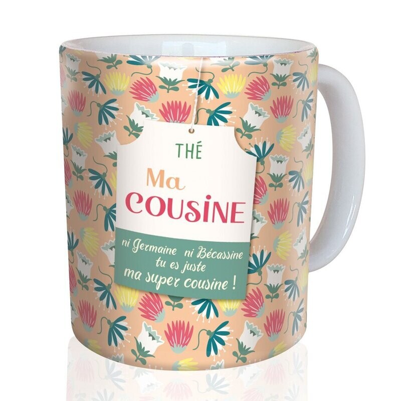 Mug "Ma super cousine !"