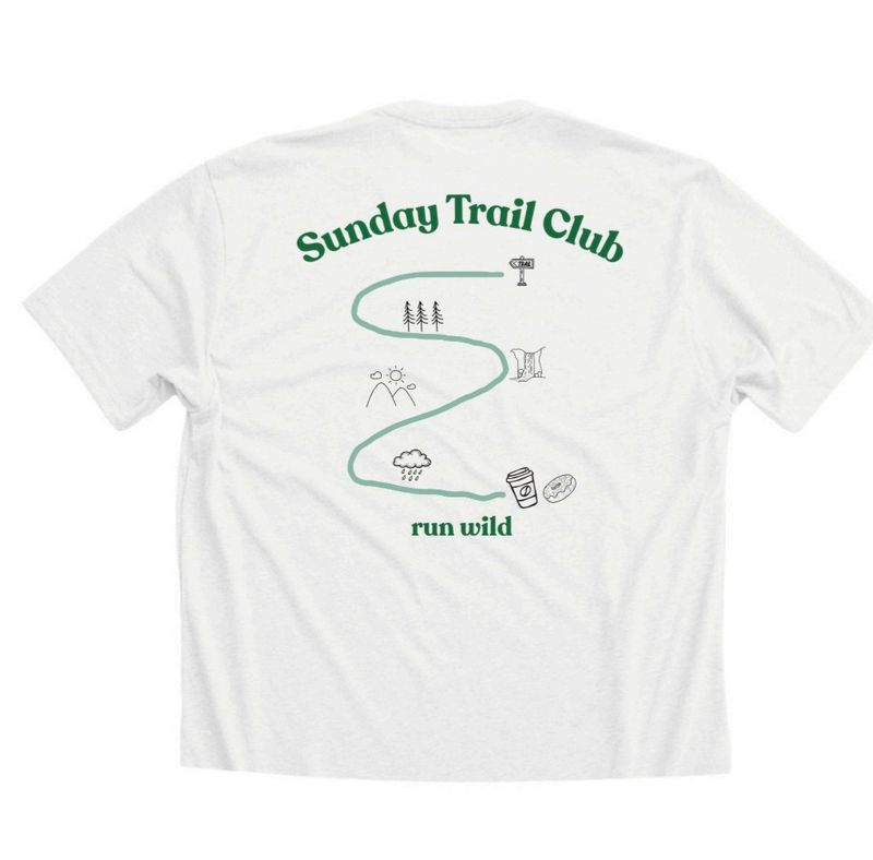 Sunday Club Casual T Shirt - Ladies Cropped