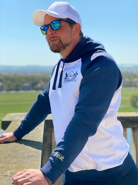 Hoodie Blue Turmalin