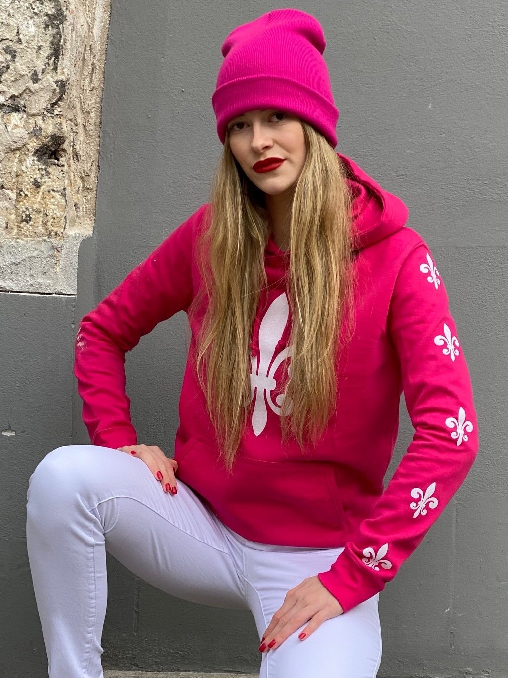 Hoodie Hot Pink