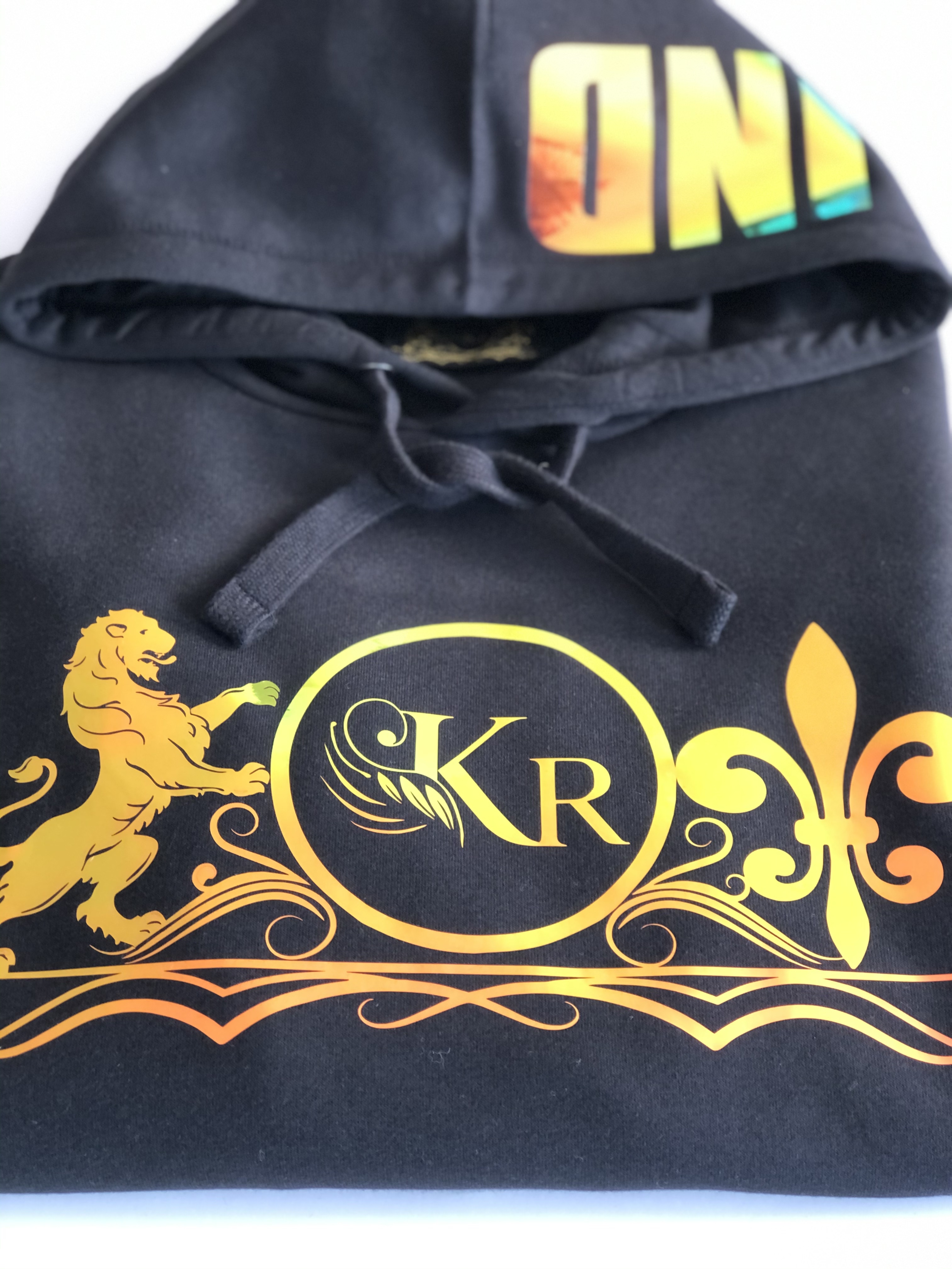 Hoodie Black KR