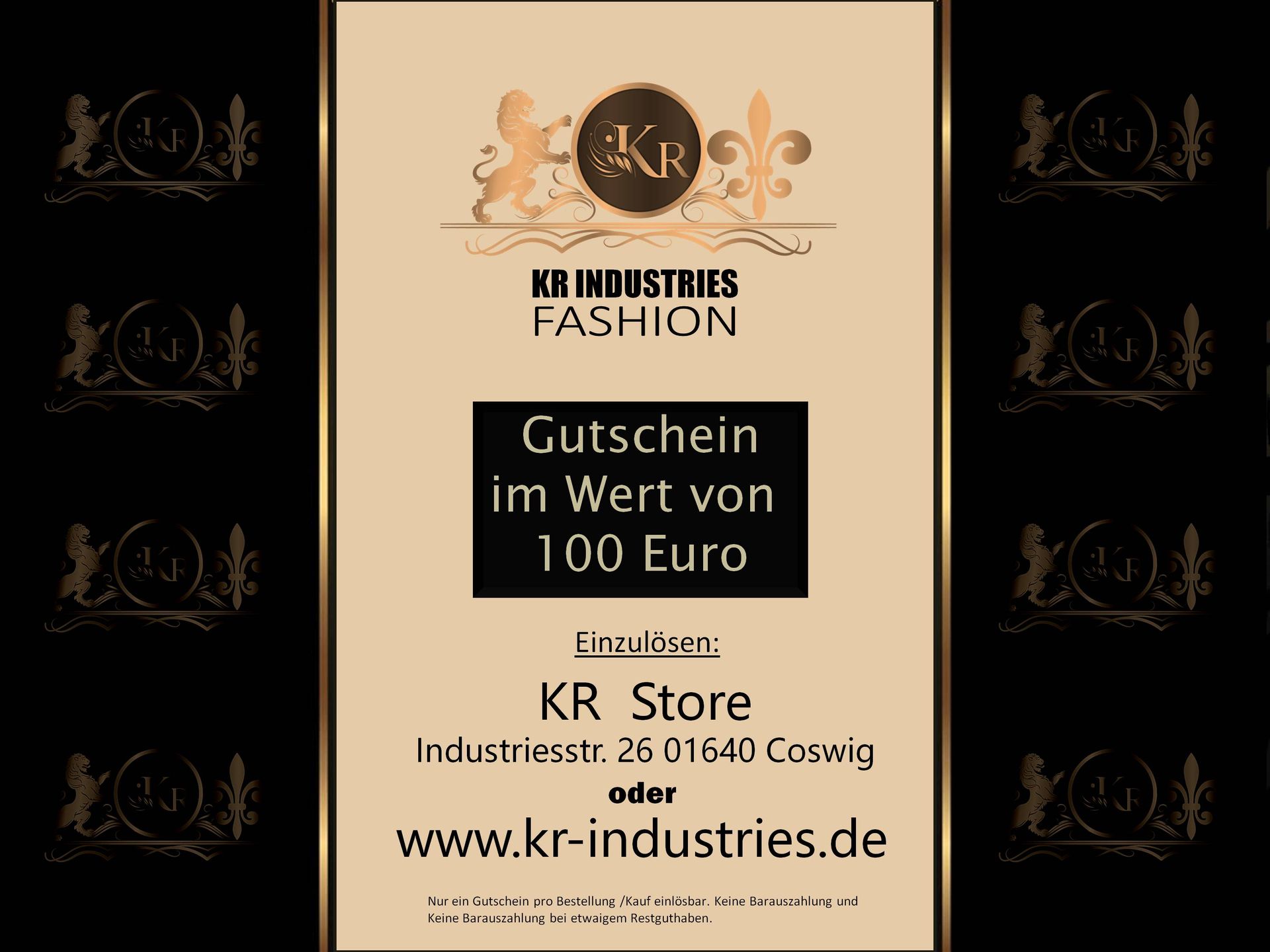 KR GUTSCHEIN