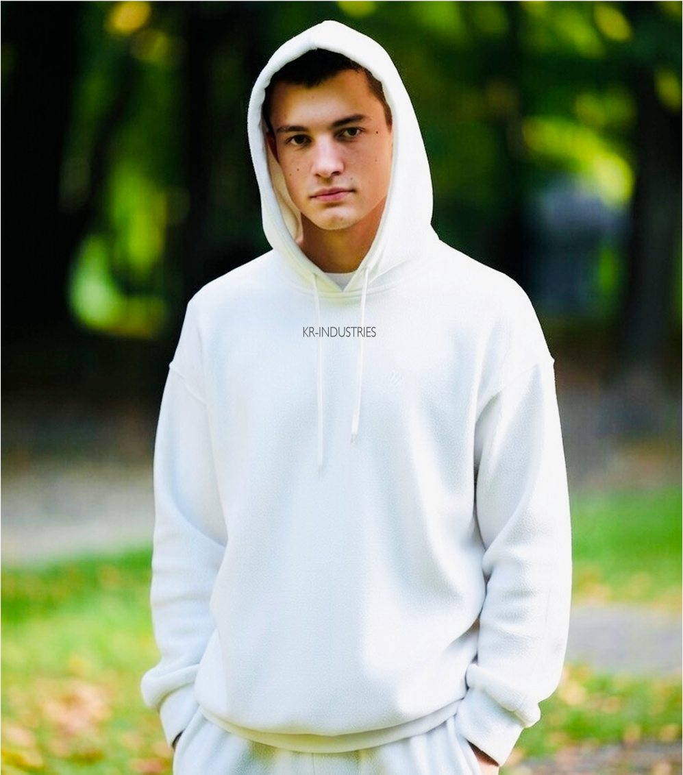Hoodie White Four