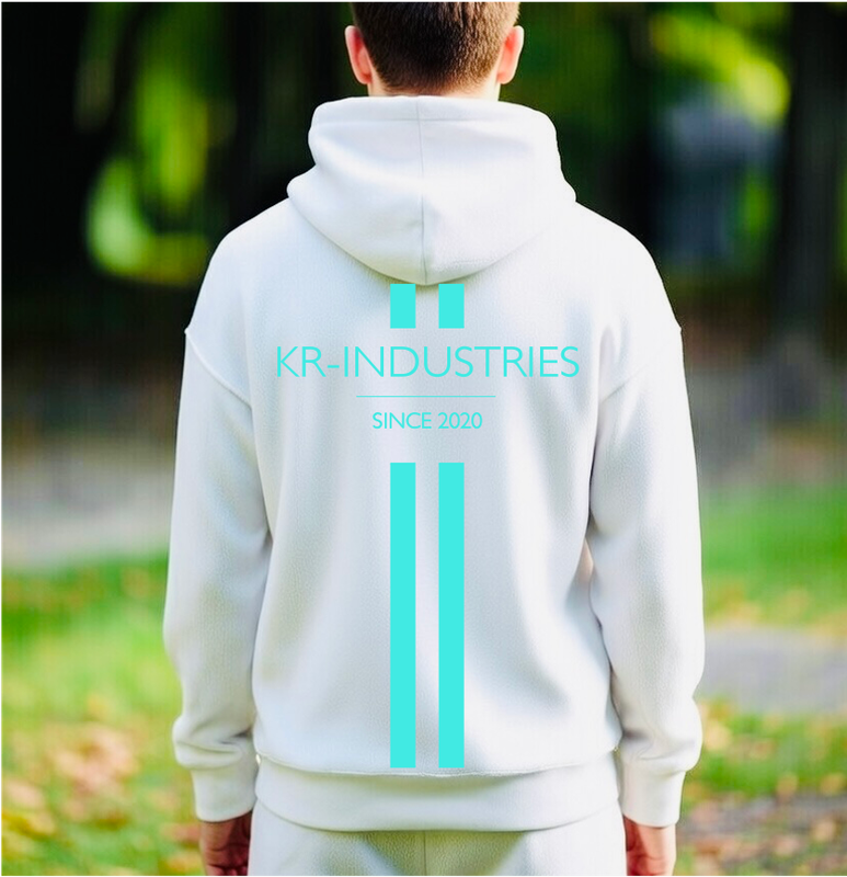 Hoodie White Three