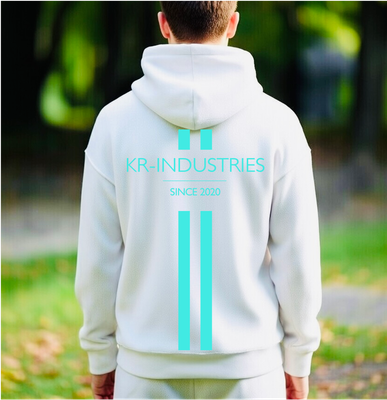 Hoodie White Three