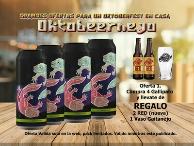 Gaitanejo Oferta 1 Octubre - Cervezas Gaitanejo