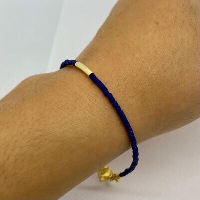 Lapis-Blue Armband